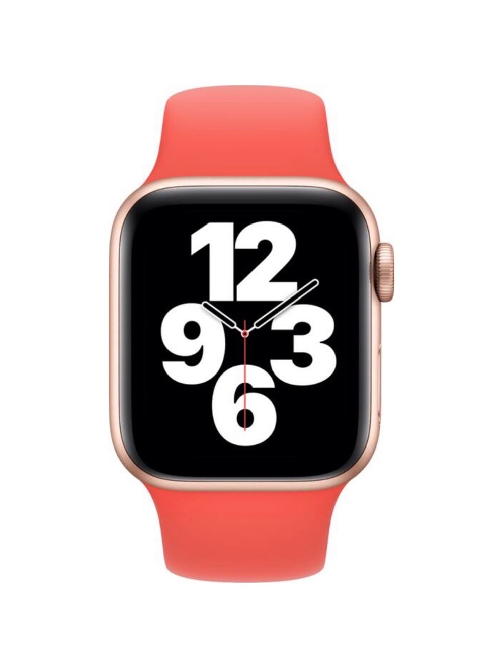 NWOT APPLE 42MM WATCH SPORT BAND IN PINK CITRUS // SIZE S-M 🩷
